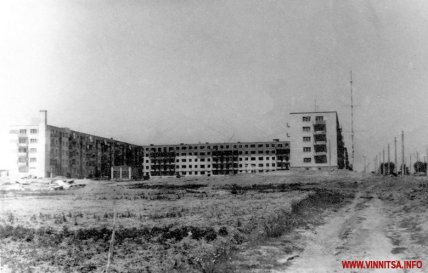 Район Вишенька у Вінниці у 1960-ті