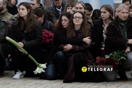 Прощання з Костянтином Гузенком у Києві /Ян Доброносов, "Телеграф"