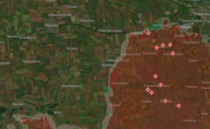 Продвижение россиян в Запорожской области