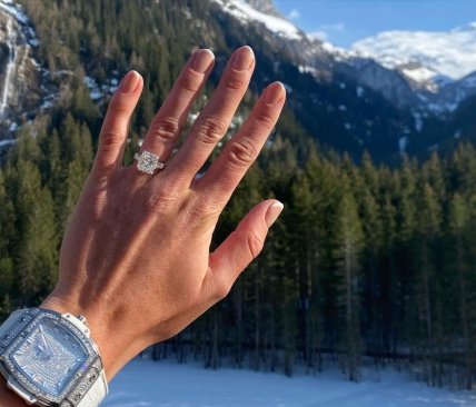 Обручальное кольцо Элины Свитолины