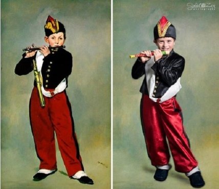 Дети с синдромом Дауна стали героями картин в фотопроекте Соэлы Зани 