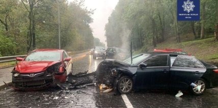 дтп днепровский спуск киев