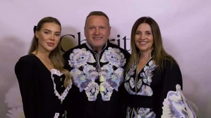 Игорь Гринкевич с супругой Светланой и дочерью Ольгой