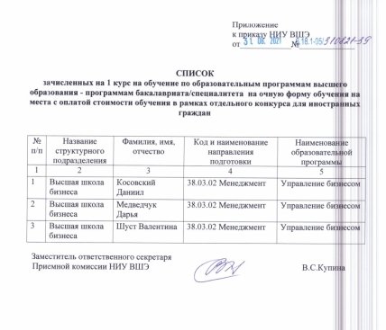 Дарья Медведчук учится в Москве