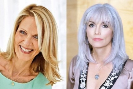 стрижка каскад  на женщине