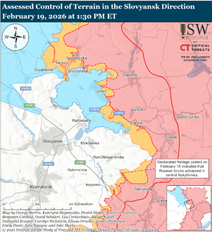 Бойові дії Слов'янськ