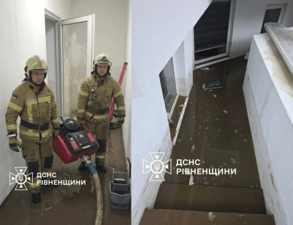 Рятувальники ліквідували наслідки негоди в Рівному