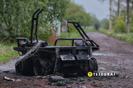Знищений НРК українськийх захисників