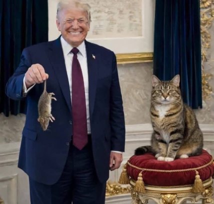 Кіт і Дональд Трамп