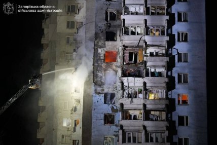 Наслідки атаки по Запоріжжю 24 березня