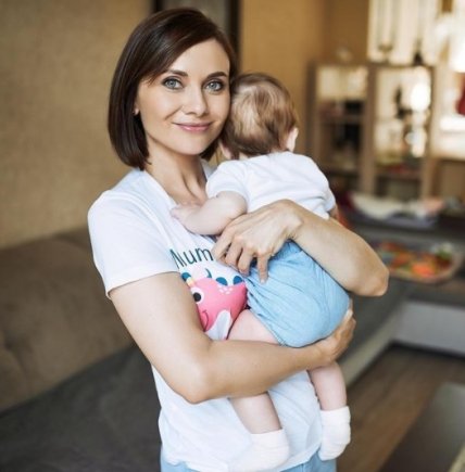 Анна Панова с дочерью Миланой