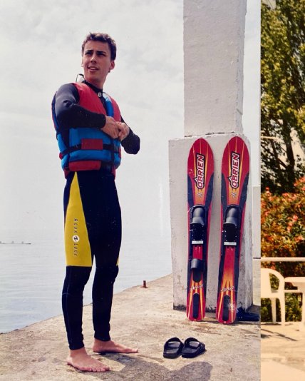 Максим Галкін у молодості