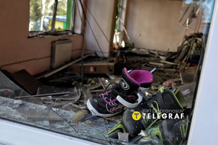 Последствия удара по учебному заведению 17 сентября, Киев