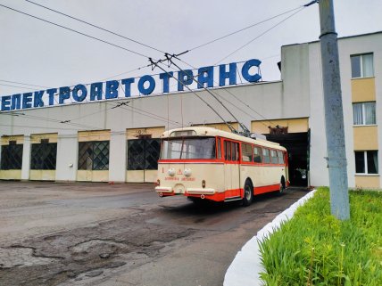 Найстаріший тролейбус в Україні
