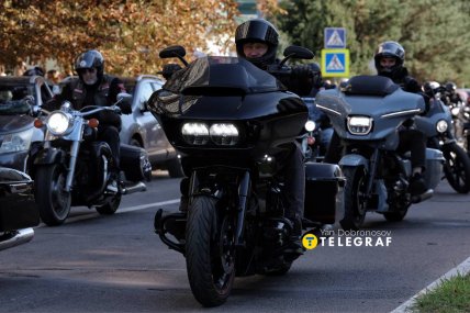 На церемонію завітали власники мотоциклів