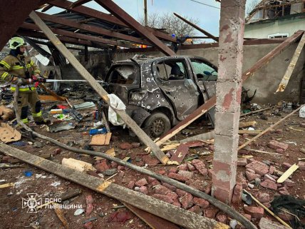 Поселок Добротвор — последствия атаки