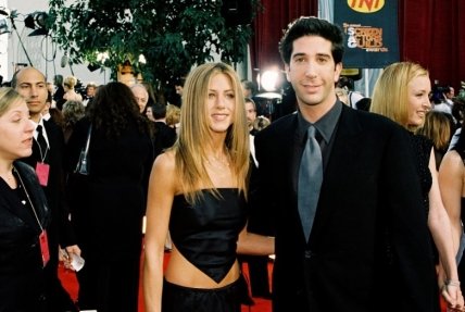 Дженнифер Энистон и Дэвид Швиммер