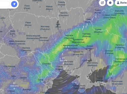 Карта погоди 28 січня