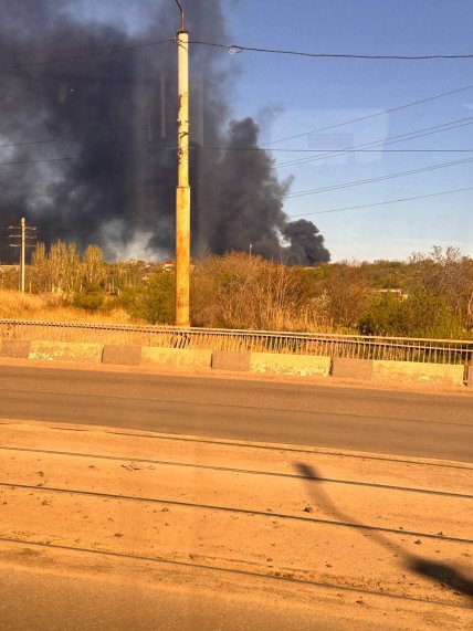 Пожежа на "Азовсталі" в Маріуполі