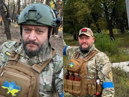 Михайло Добкін у військовій формі