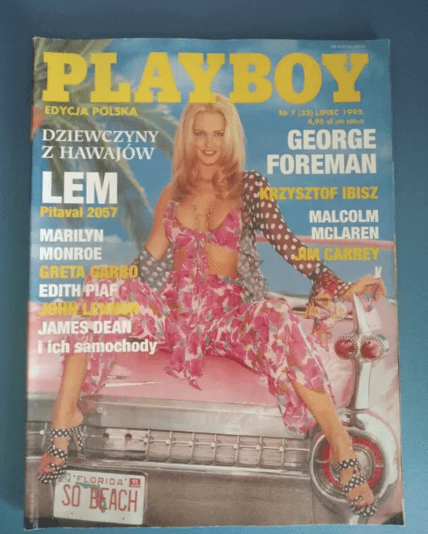 Старый журнал Playboy