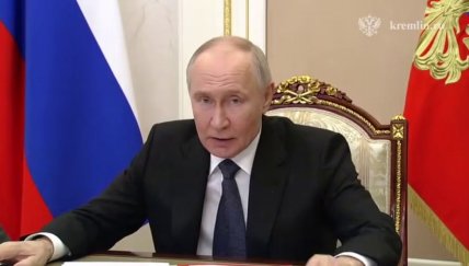 Путин в Кремле 18 мая