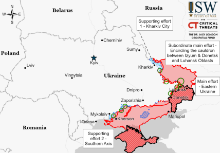 Map of the Deities of Ukraine 23.06.2022