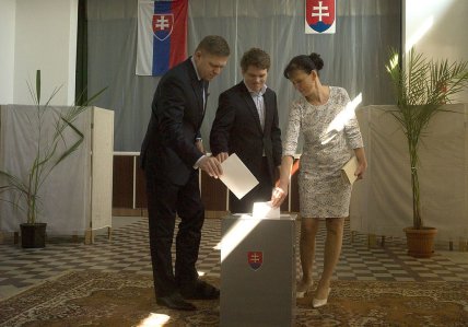 Роберт Фицо и Светлана