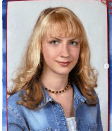 Леся Нікітюк в юності