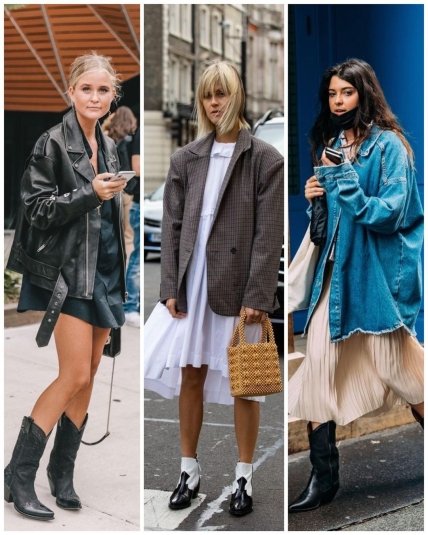 Стильные образы с ковбойками