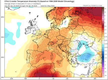 Прогноз погоди, карта