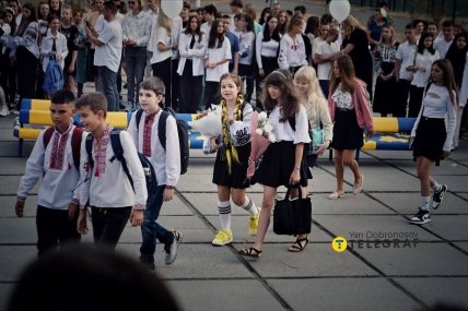 Свято Першого дзвоника в київській школі