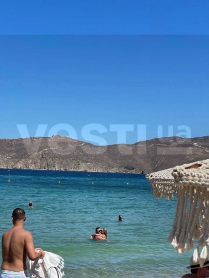 Николай Тищенко с Аллой Барановской Греция