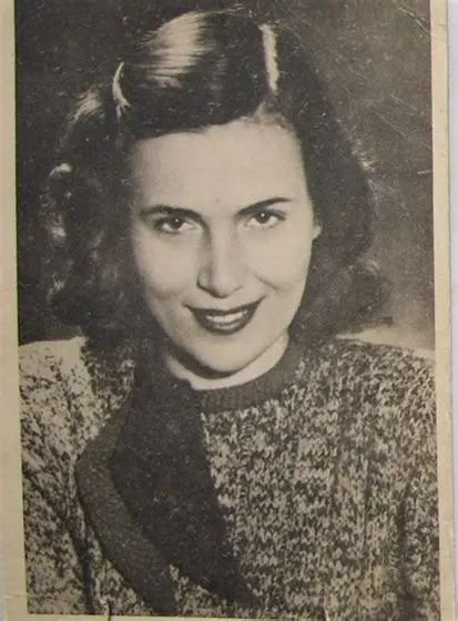 Галина Водяницкая в молодости