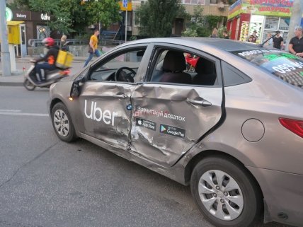 ДТП Шевченко - Петлюры, Киев 12 июня