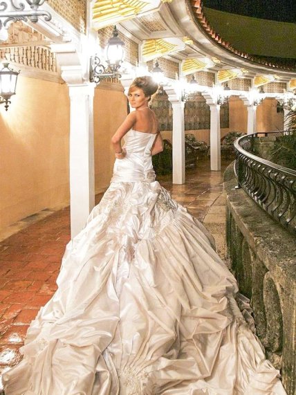 Весільна сукня Меланії Трамп