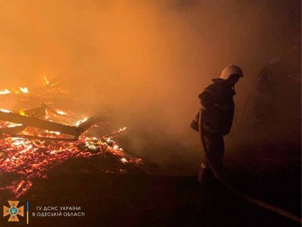 Сгорела база отдыха