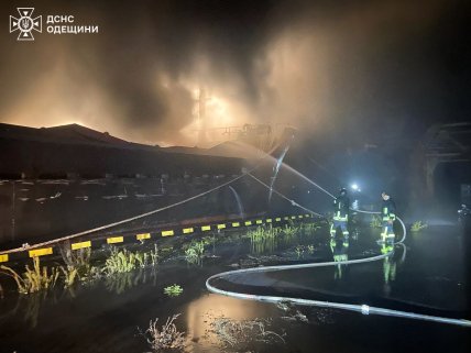 Наслідок влучання в Одеській області