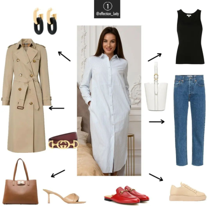 Как носить платье-рубашку этим летом