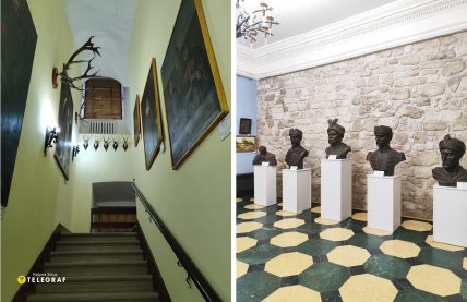 Музей внутри Збаражского замка