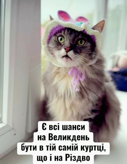 Меми про похолодання на Великдень