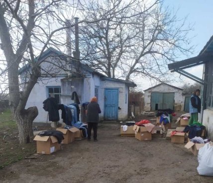 Люди, дома на деоккупированных территориях