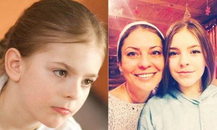 Ульяна Иващенко в детстве мама Инна Королева