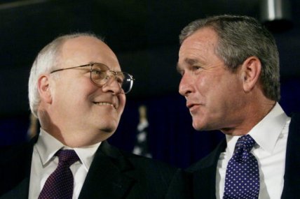Дик Чейни и Буш-младший