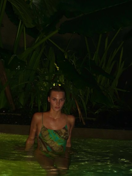 Даяна Ястремская на Бали