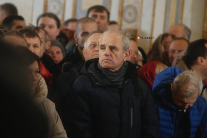 Рождественское богослужение ПЦУ в Лавре 2023