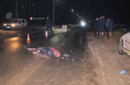 ДТП в Киевской области — пешехода сбили в Ирпене, водитель скрылся, фото и видео