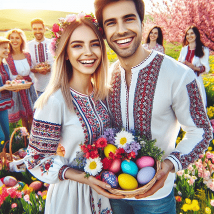 Украинцы празднуют Пасху