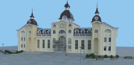 Проект вокзала в Луцке