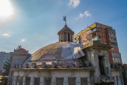 Купол здания ресторана "Старая башня", 2018 год